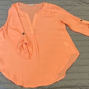 Coral Blouse